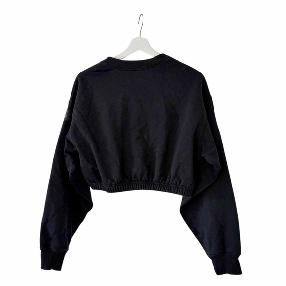 ALO Yoga Devotion Crewneck Sweatshirt Cropped Pullover Medium - Picture 3 of 5